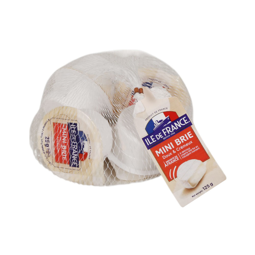 ILE DE FRANCE MINI BRIE 5 PCS 125 GM