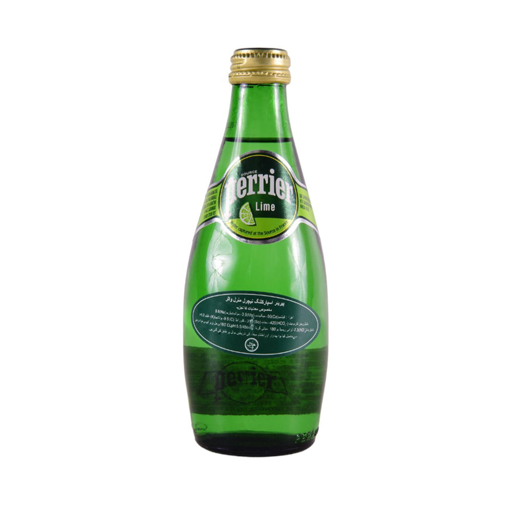 PERRIER WATER LIME BOTTLE 330 ML