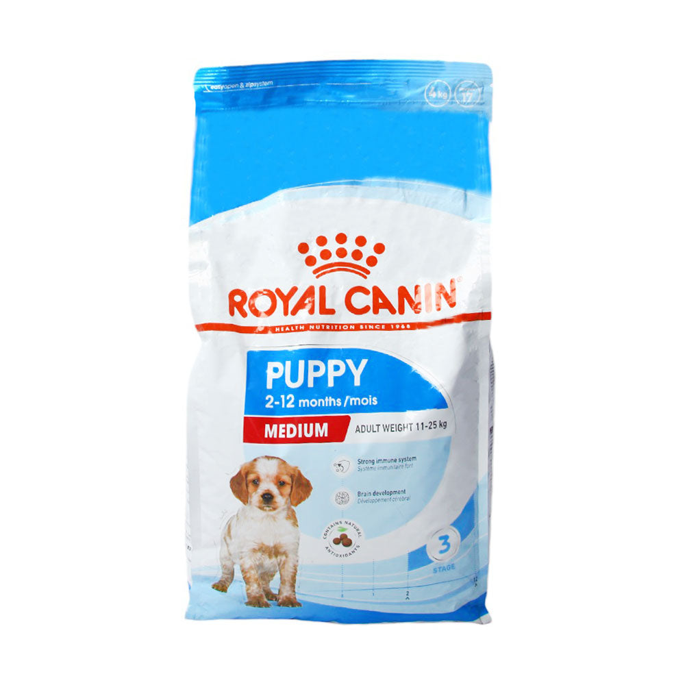 ROYAL CANIN DOG FOOD JUNIOR MEDIUM 4 KG BASIC