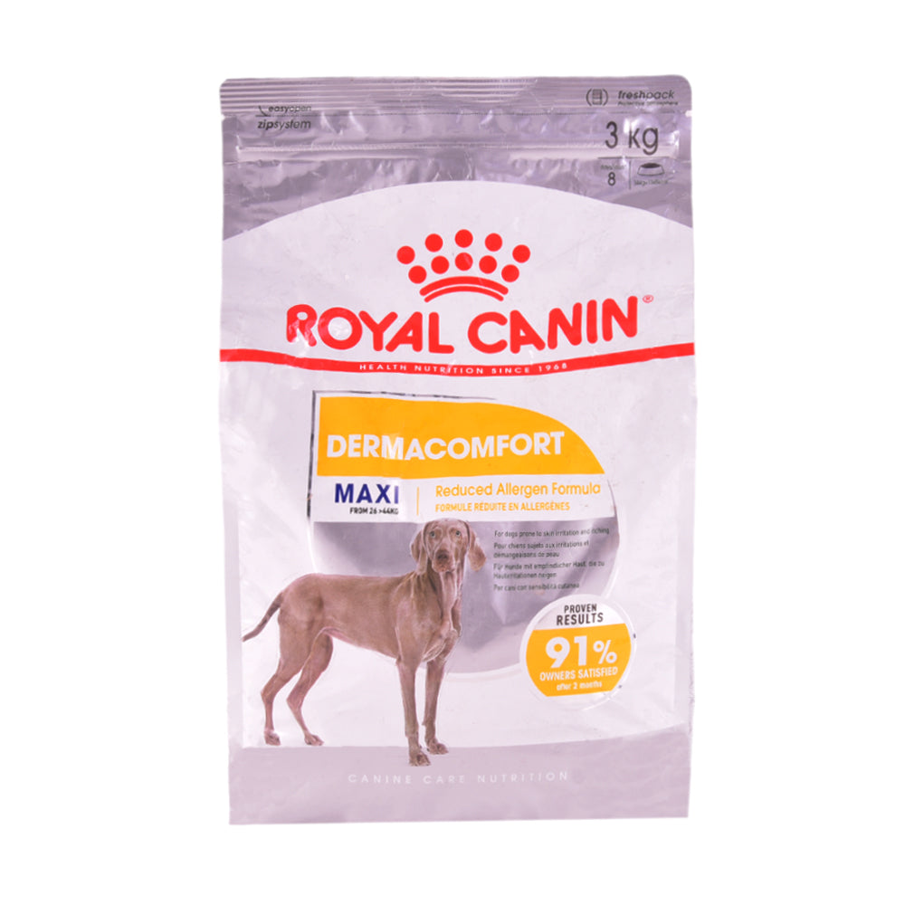 ROYAL CANIN DOG FOOD MAXI DERMACOMFORT 3 KG