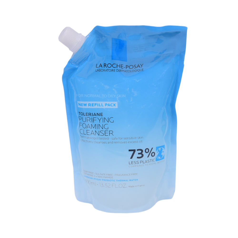 LA ROCHE-POSAY TOLERIANE PURIFYING CLEANSER REFILL 400ML