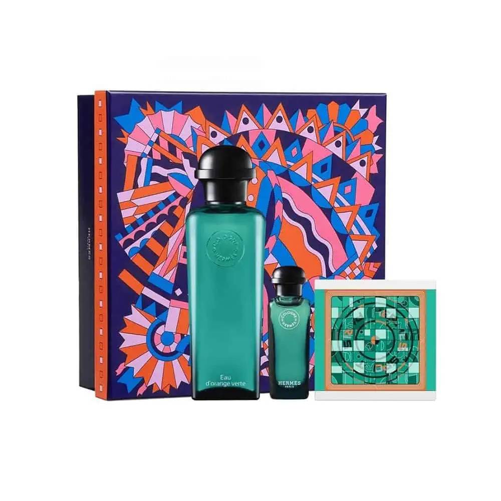 HERMES TERRE DE HERMES EAU D ORANGE VERTE U 3PC SET
