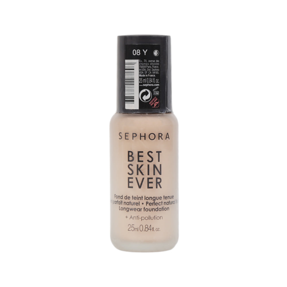 SEPHORA BEST SKIN EVER LONGWEAR FOUNDATION 08 Y 25ML