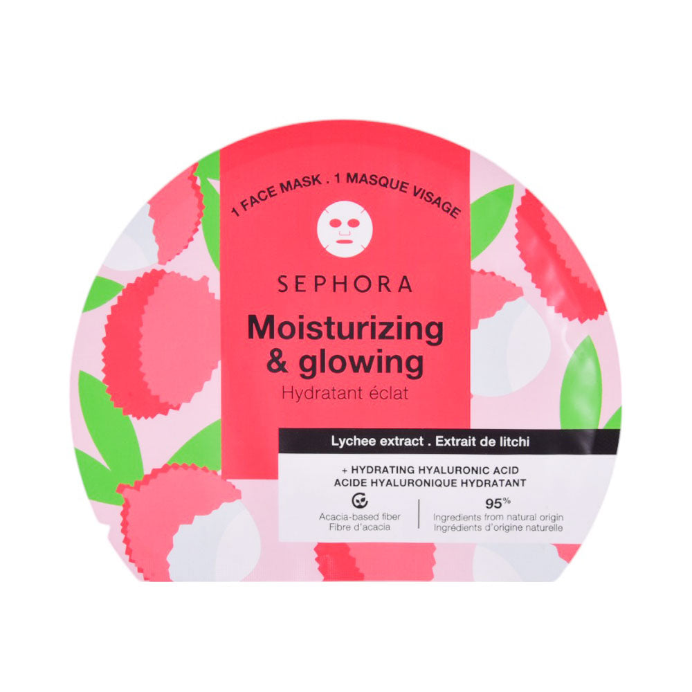 SEPHORA MOISTURIZING & GLOWING FACE MASK