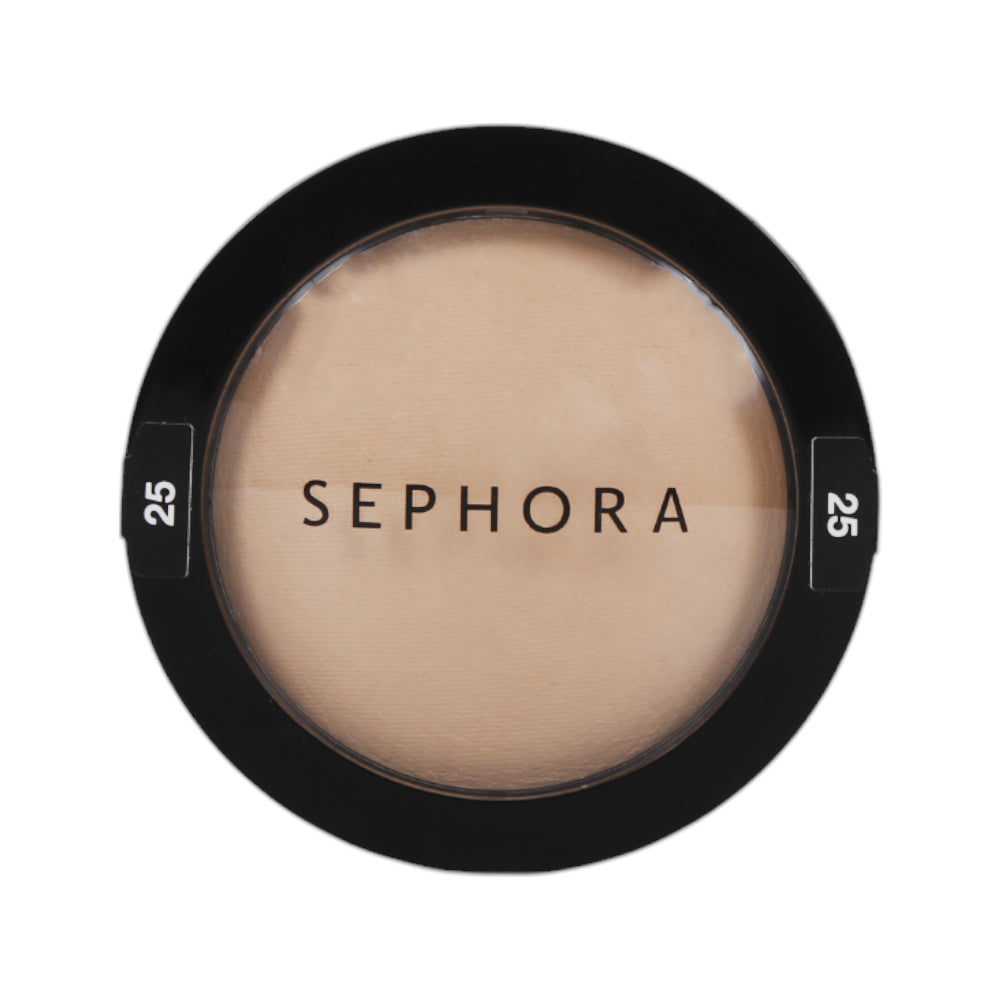 SEPHORA MICROSMOOTH POWDER 25 BEIGE LIGHT YELLOW 8G