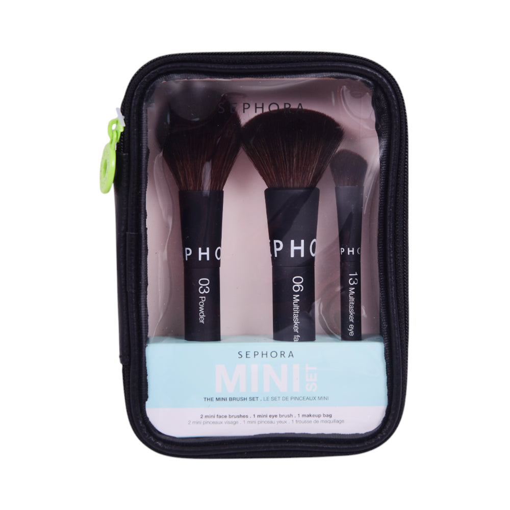 SEPHORA THE MINI 3PC BRUSH SET