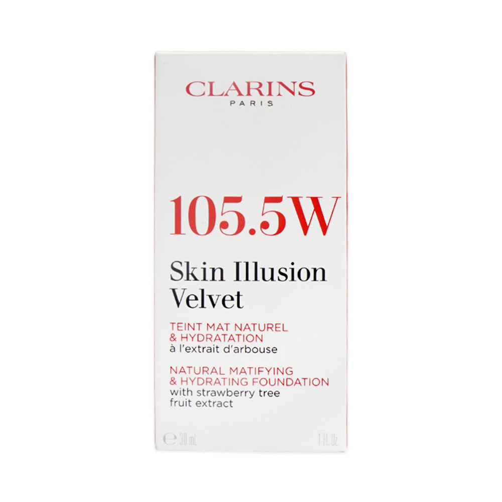 CLARINS MAKEUP FOUNDATION SIV 105.5W RETAIL 30ML