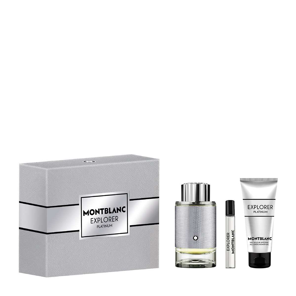 MONTBLANC EXPLORER PLATINUM FOR MEN 3PC GIFT SET