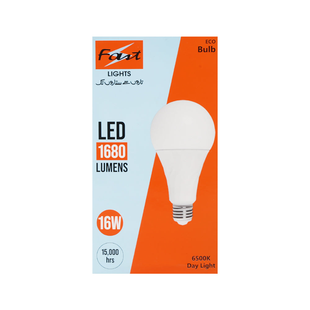 LED BULB ECO 16W E27 1680LM 6500K 15KHRS 145V-265V 2KV SPD