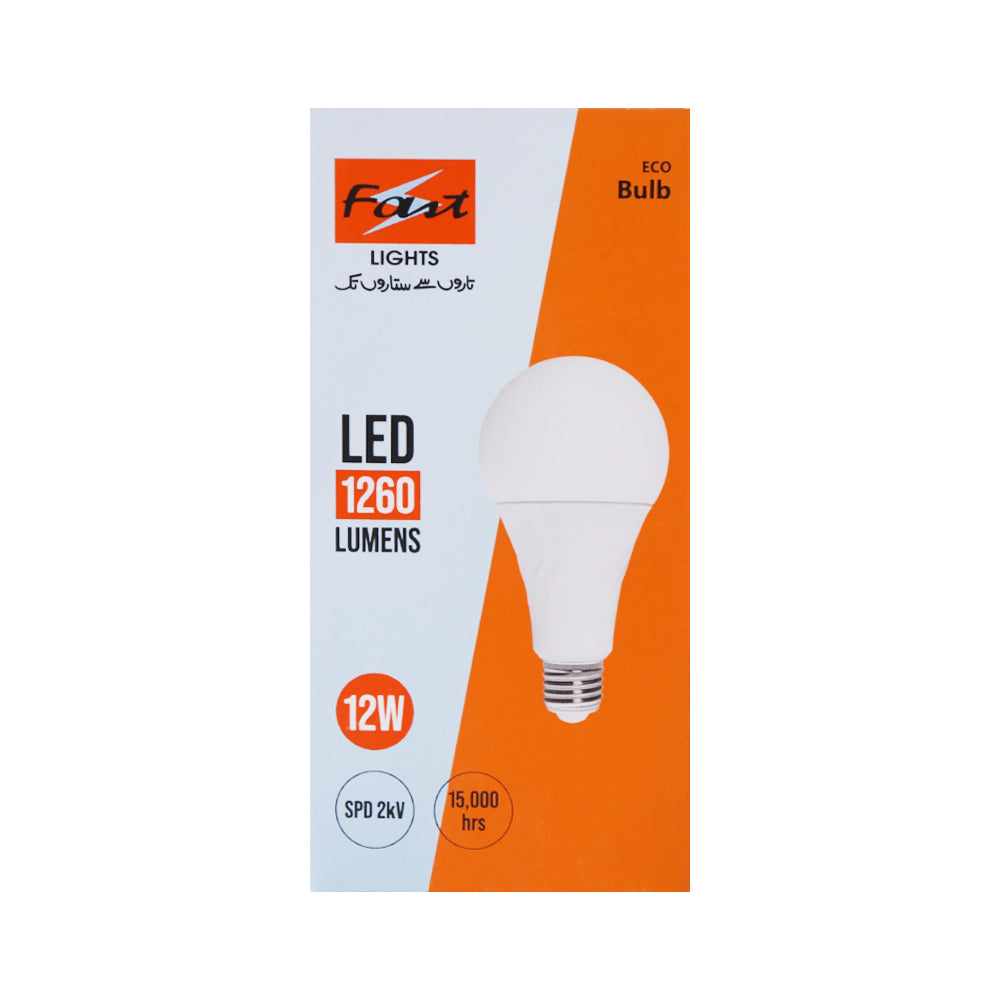 LED BULB ECO 12W B22 1260LM 6500K 15KHRS 110V-265V 2KV SPD