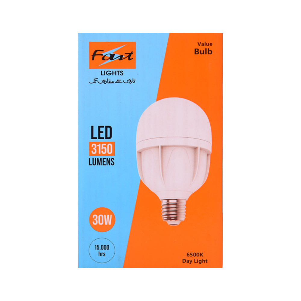 LED BULB VALUE 30W E27 3150LM 6500K 15KHRS 100V-265V 2KV SPD