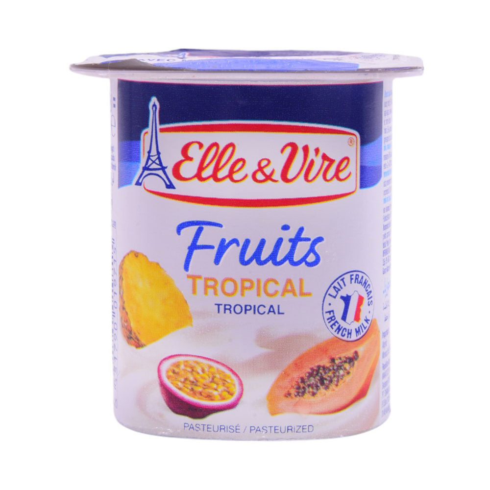 ELLE & VIRE FRUIT TROPICAL 125G