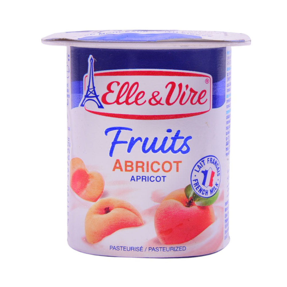 ELLE & VIRE FRUIT APRICOT 125G