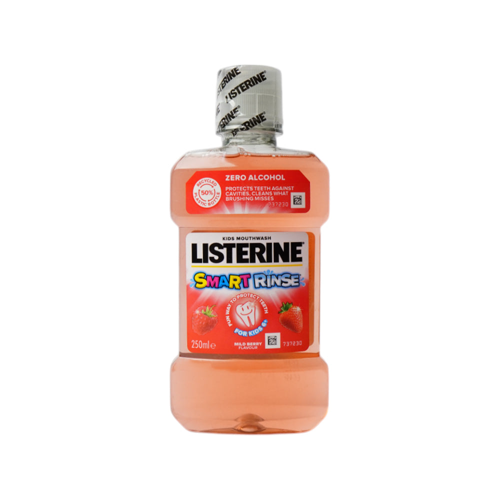 LISTERINE MOUTH WASH SMART RINSE MILD BERRY 250 ML