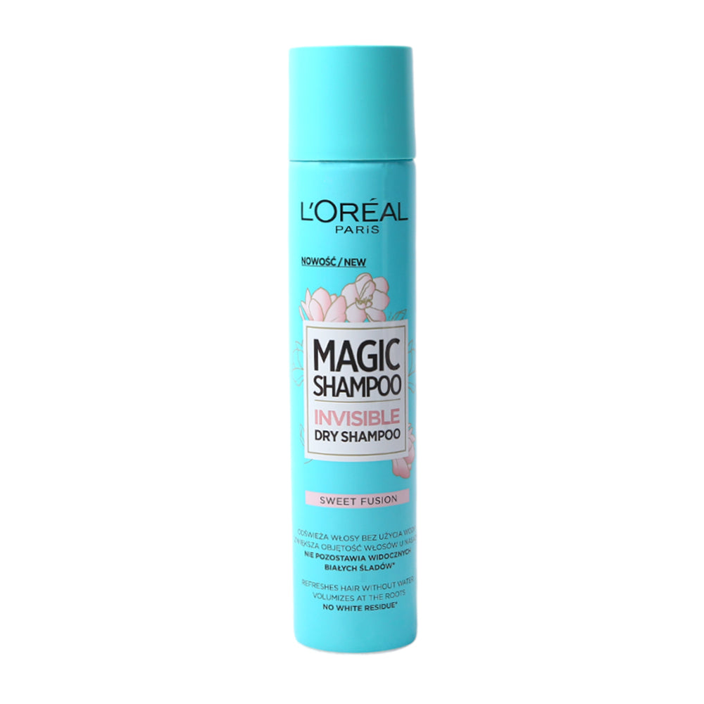 LOREAL DRY SHAMPOO SWEET FUSION MAGIC INVISIBLE 200 ML