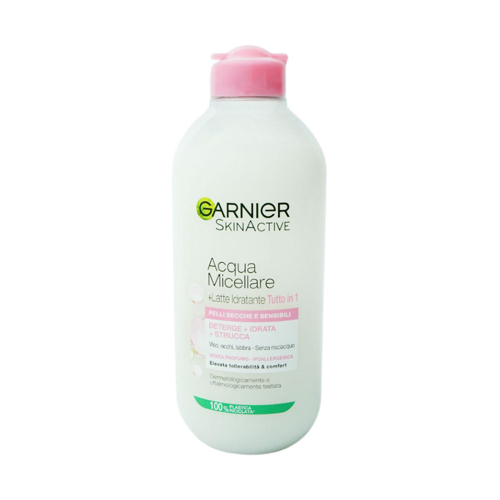 GARNIER LATTE IDRATANTE MICELLAR WATER MILK 400ML