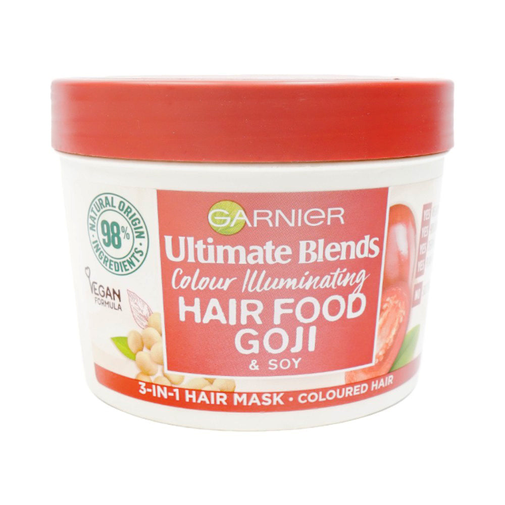 GARNIER ULTIMATE HAIR FOOD GOJI & SOY MASK 390ML