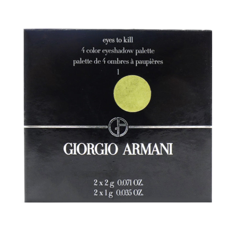 GIORGIO ARMANI EYES TO KILL EYE SHADOW PALETTE 1 KIT