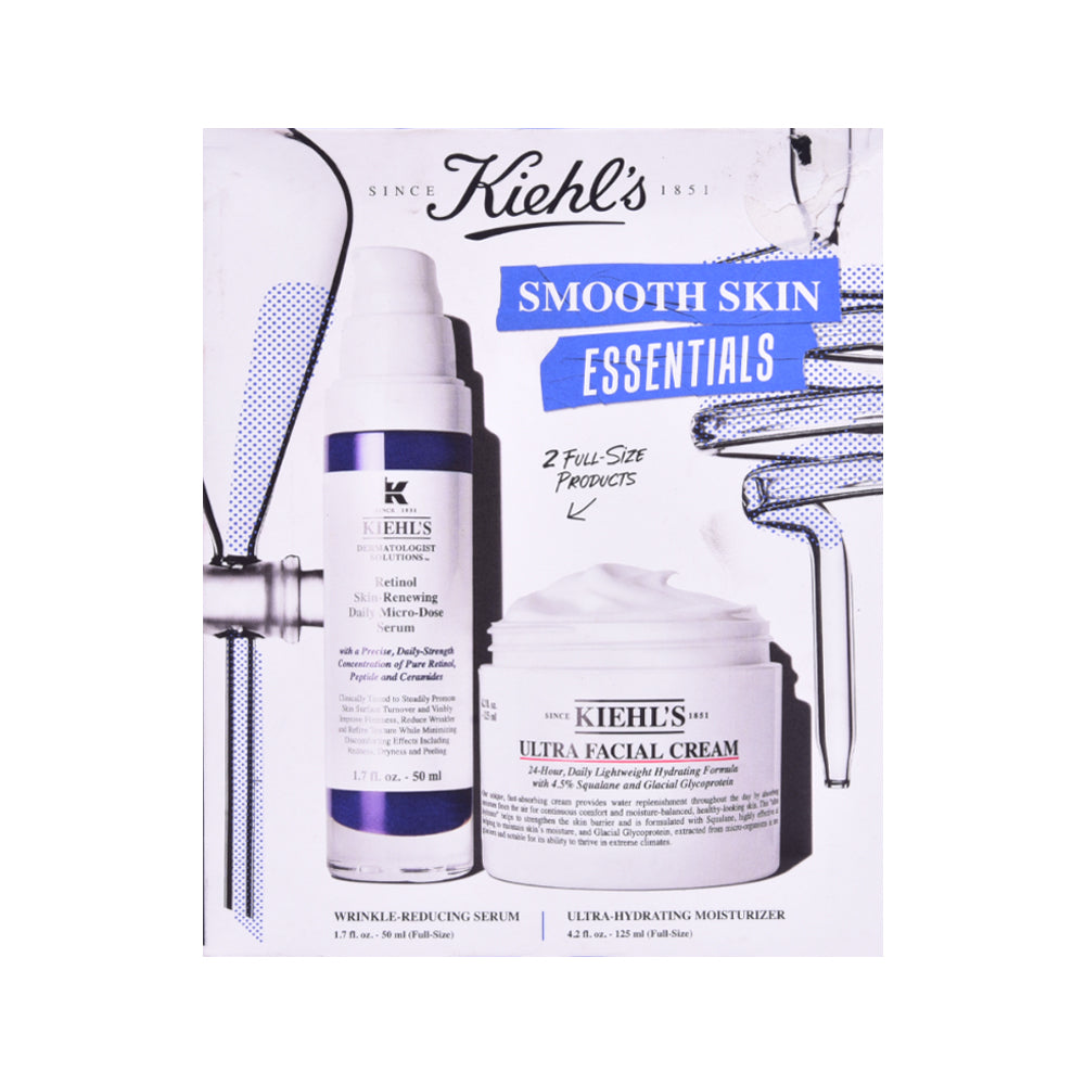 KIEHLS SMOOTH SKIN ESSENTIALS 2FULL SIZE PRODUCTS