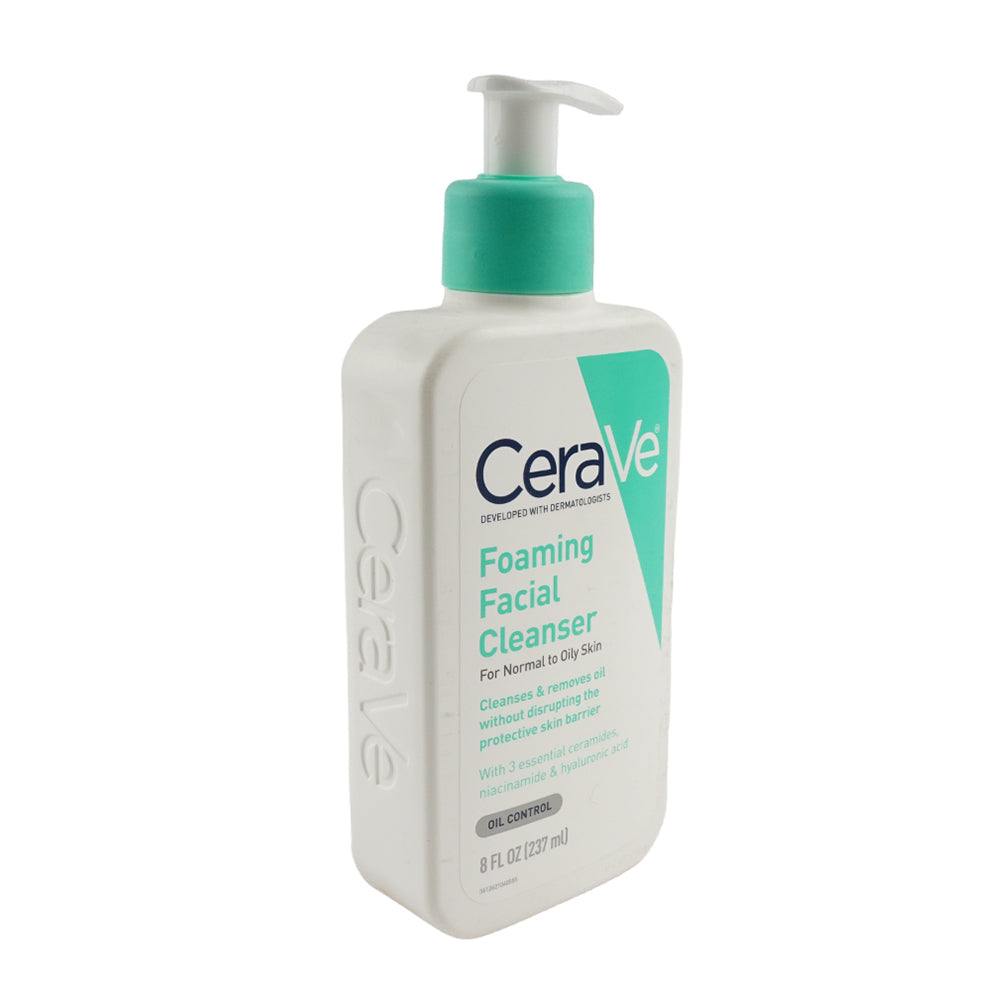 CERAVE FOAMING FACIAL CLEANSER OIL CONTROL 237ML