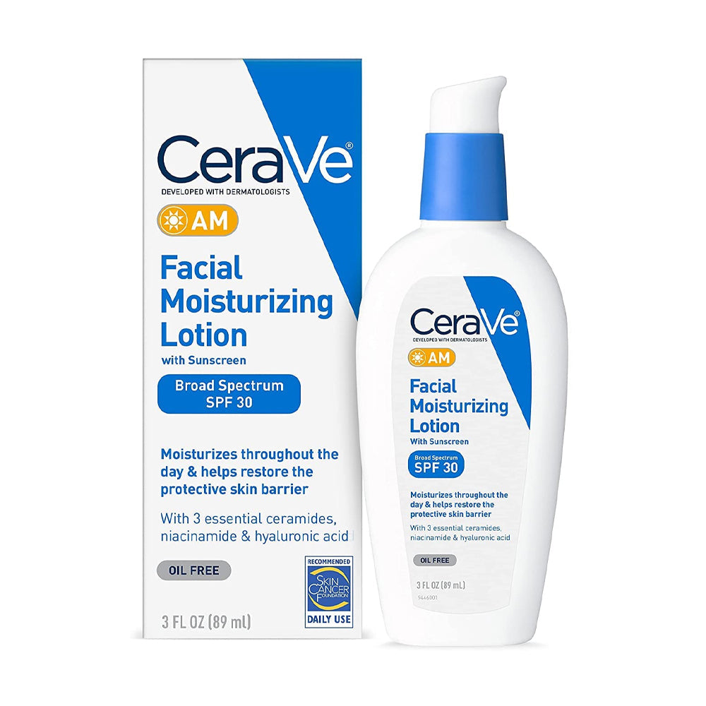 CERAVE FACIAL MOISTURIZING LOTION WITH SUNSCREEN AM