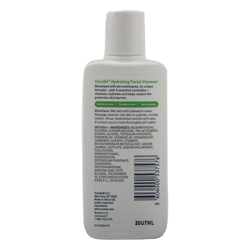 CERAVE HYDRATING FACIAL CLEANSER 87 ML