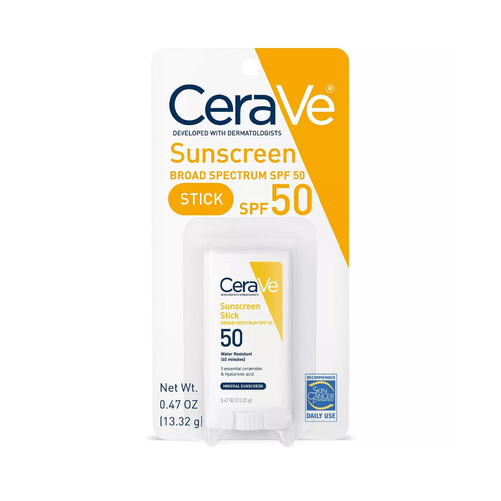 CERAVE STICK INVISIBLE ZINC LIGHT WEIGHT OIL FREE SUNSCREEN