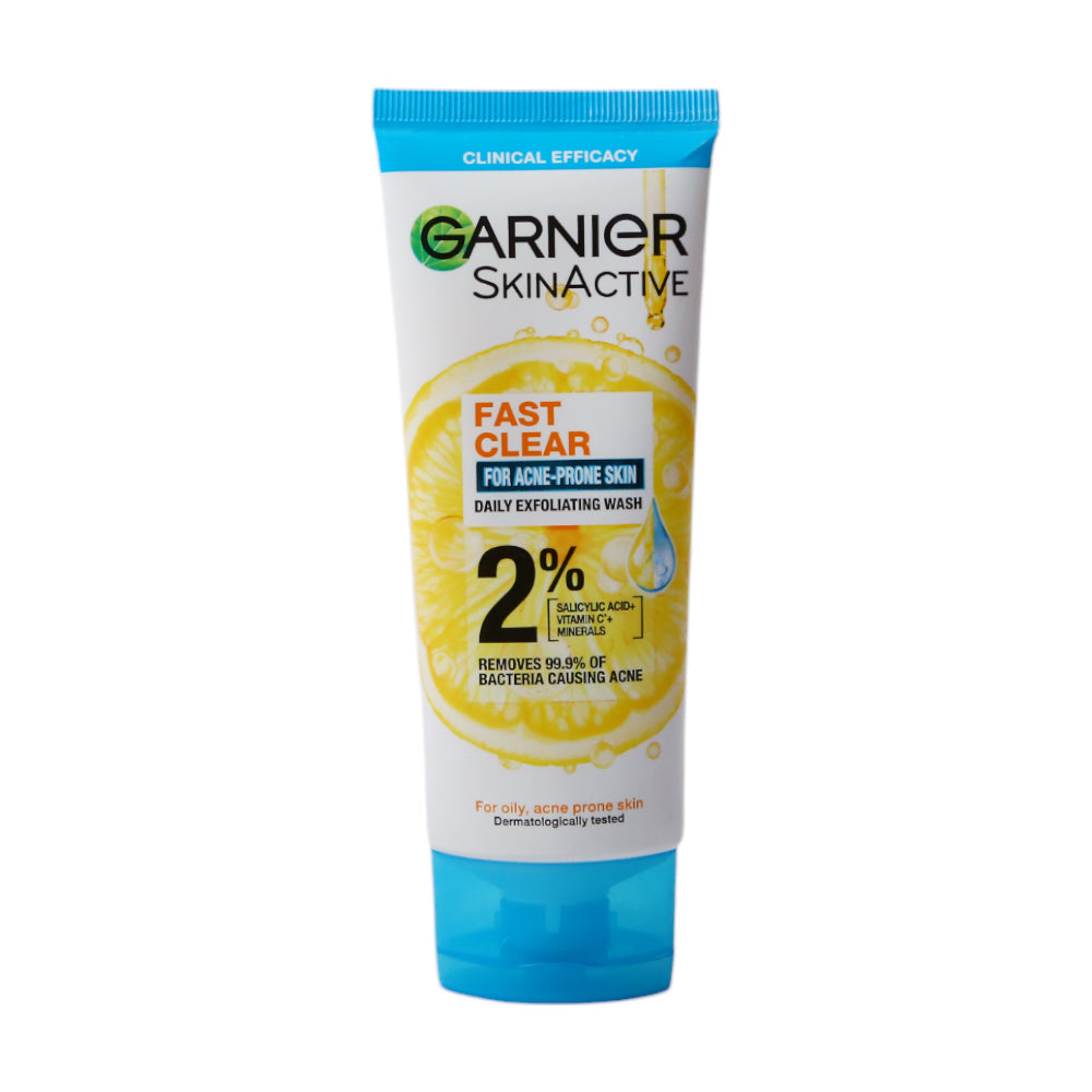 GARNIER SKIN ACTIVE FAST CLEAR FACE WASH 100ML