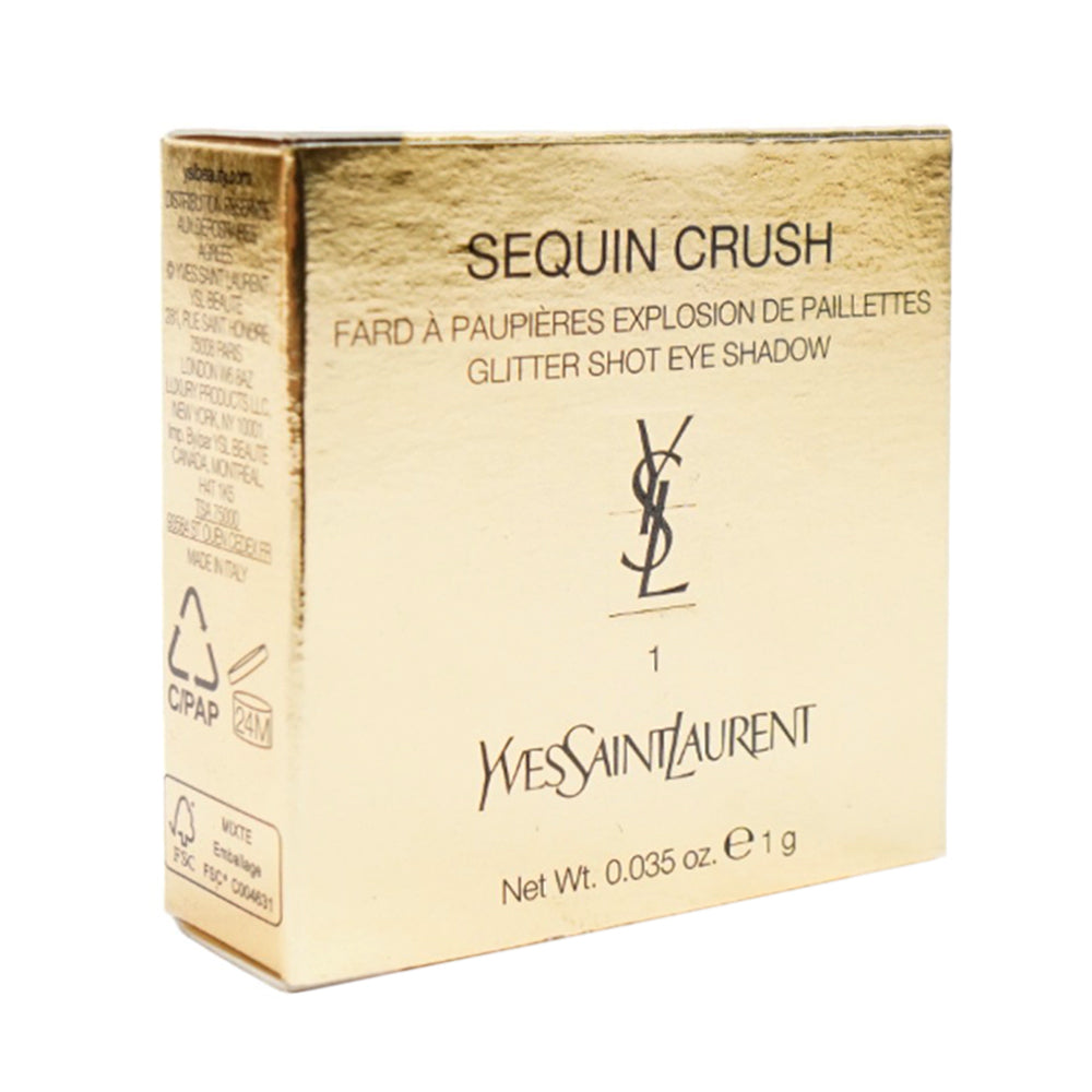 YSL - SEQUIN CRUSH GLITTER SHOT EYE SHADOW 01 LEGENDARY GOLD
