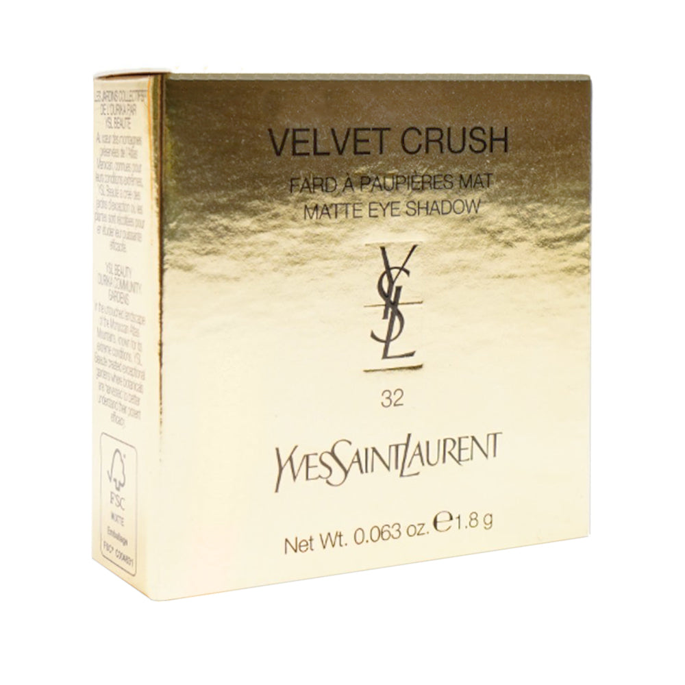 YSL - VELVET CRUSH MONO EYESHADOW 32 UNACESSIBLE BLACK