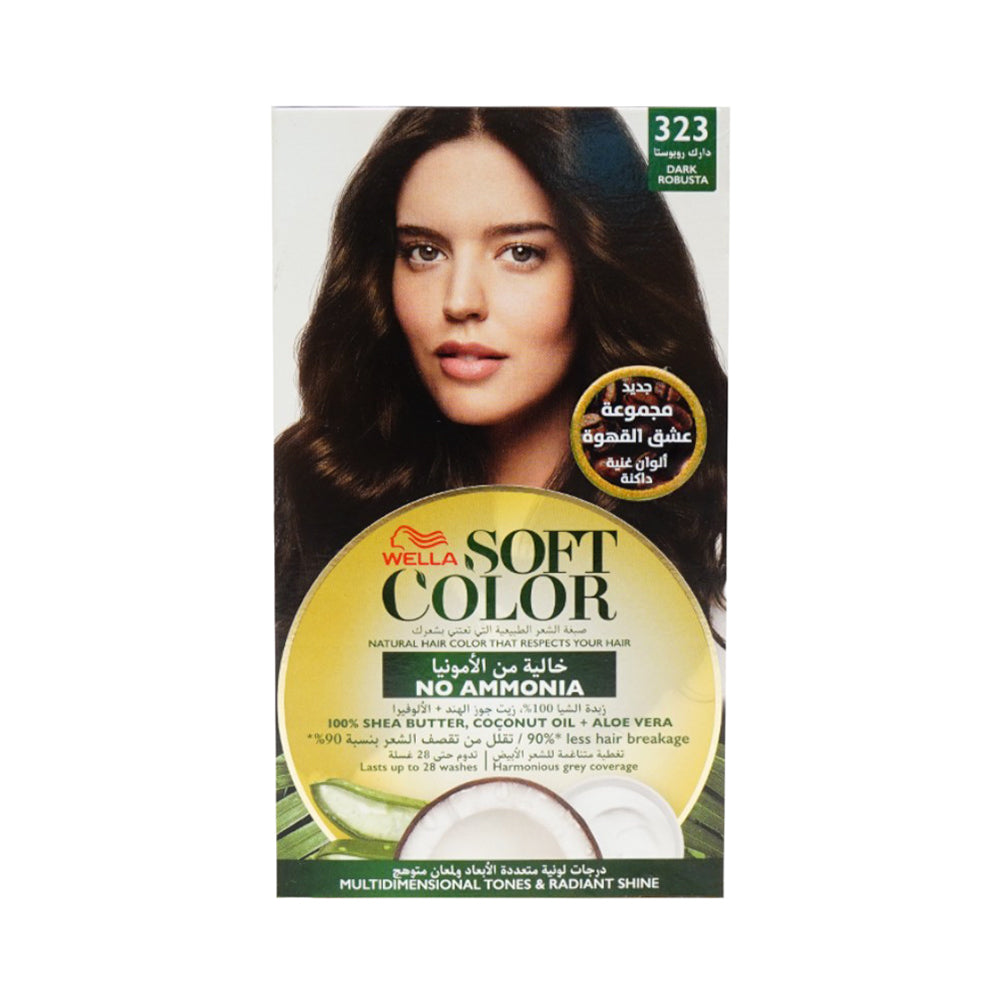 WELLA SOFT COLOR KIT 323 DARK ROBUSTA