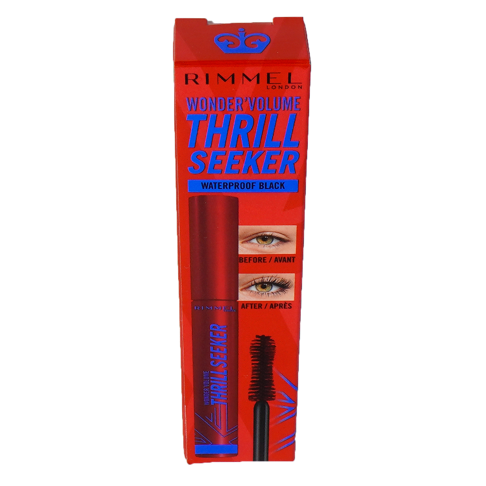 RIMMEL LONDON WONDER VOL THRILL SEEKER WATERPROOF MASCARA 00
