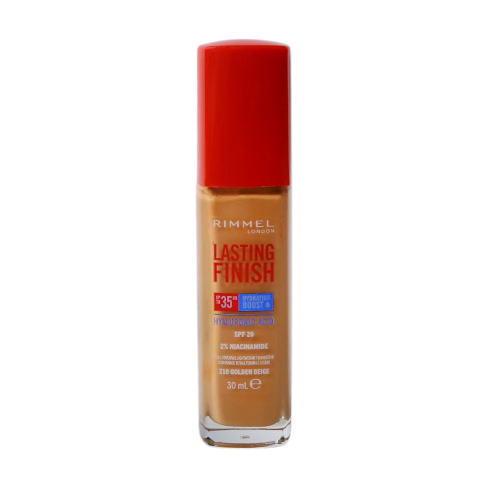 RIMMEL LASTING FINISH HYALURONIC ACID LONG LASTING 210 BEIGE