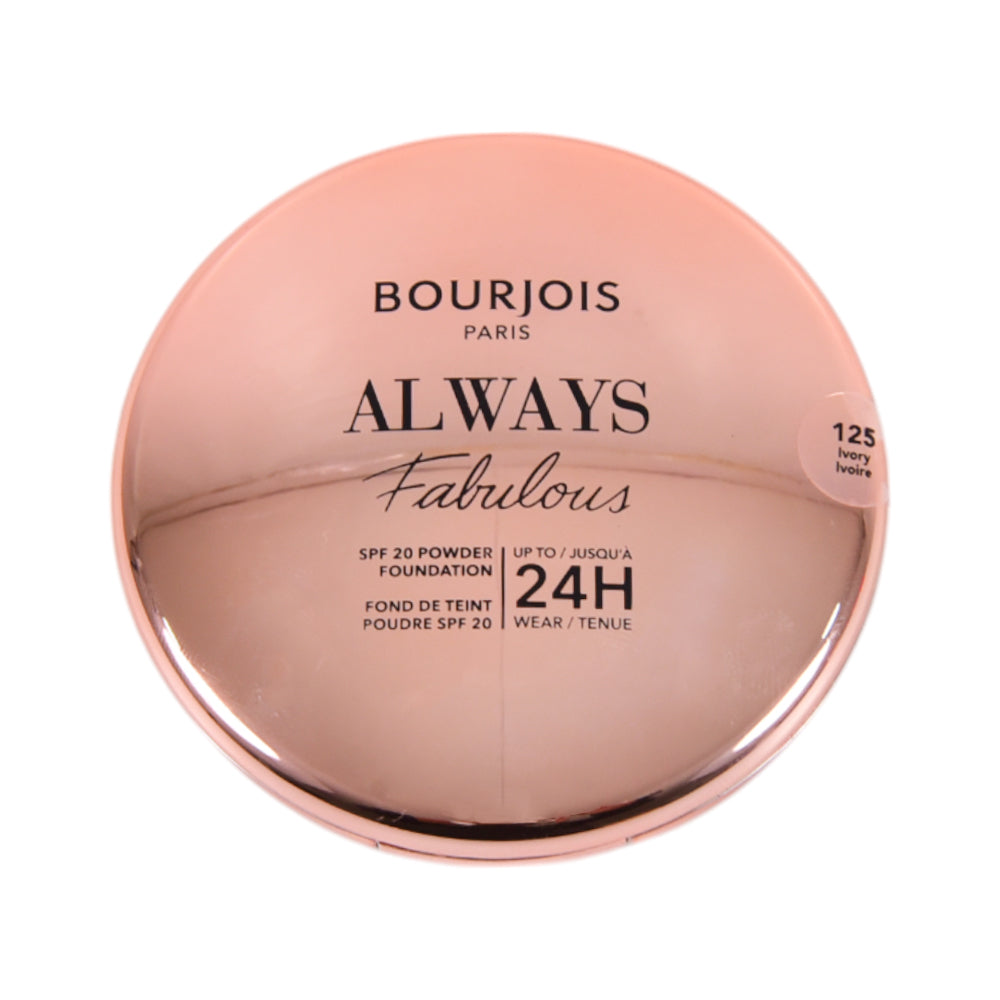 BOURJOIS ALWAYS FABULOUS COMPACT POWDER 125 7GM