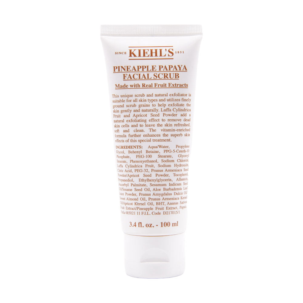 KIEHLS SCURB PINEAPPLE PAPAYA FACIAL SCRUB MADE WITH REAL FR