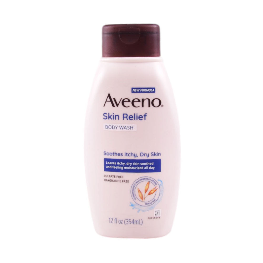 AVEENO BODY WASH SKIN RELIEF SOOTHER ITCHY & DRY SKIN 354 M