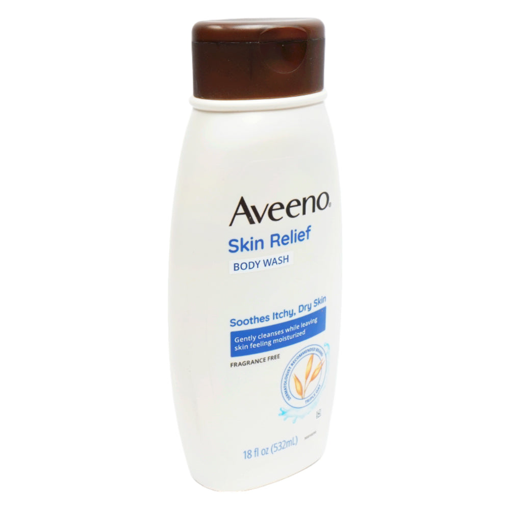 AVEENO BODY WASH SKIN RELIEF FRAGRANCE FREE 532 ML