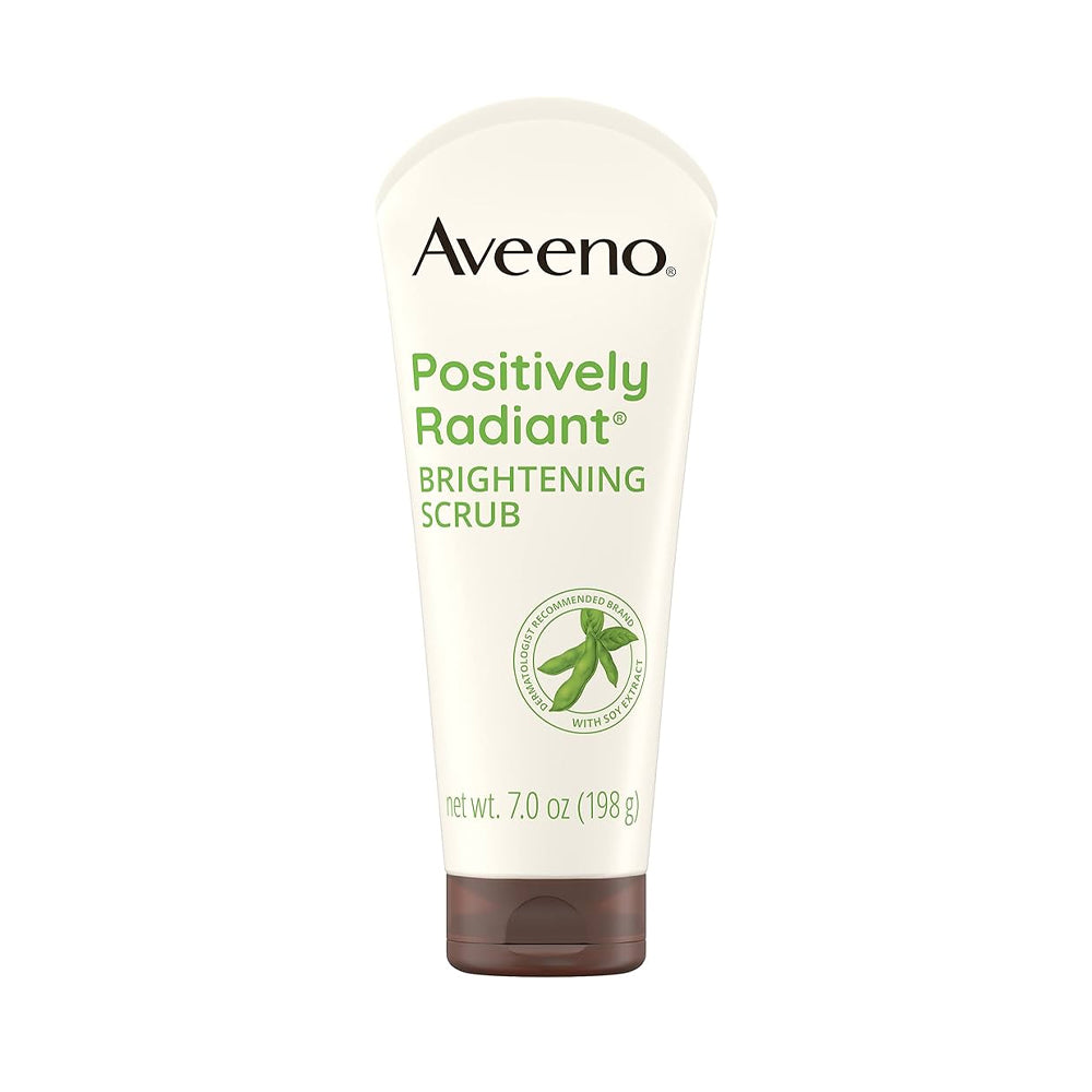 AVEENO POSITIVELY RADIANT BRIGHTENING SCRUB 198G
