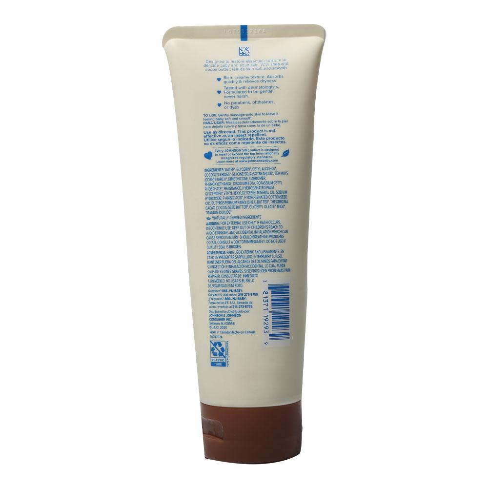 JOHSONS BABY CREAMY OIL SHEA & COCOA BUTTER 236 ML