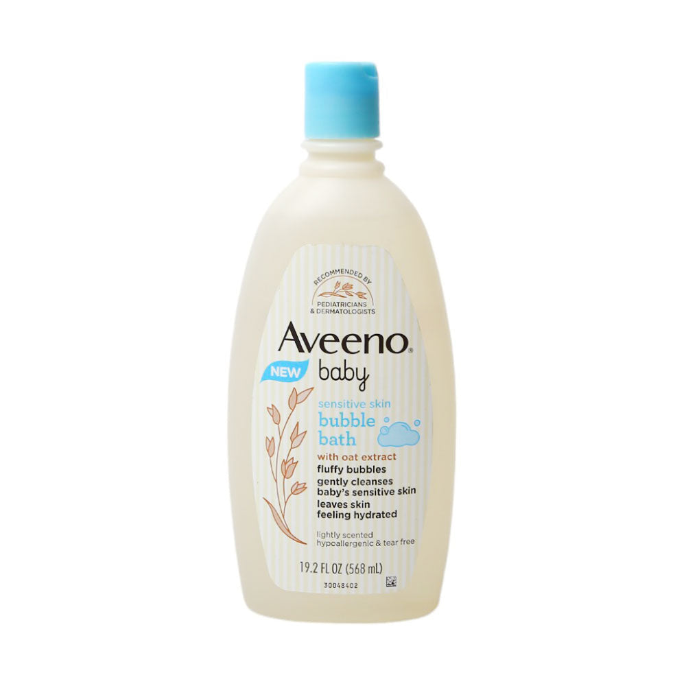 AVEENO BABY BATH BUBBLE SENSITIVE SKIN WITH OAT EXTRACT 568