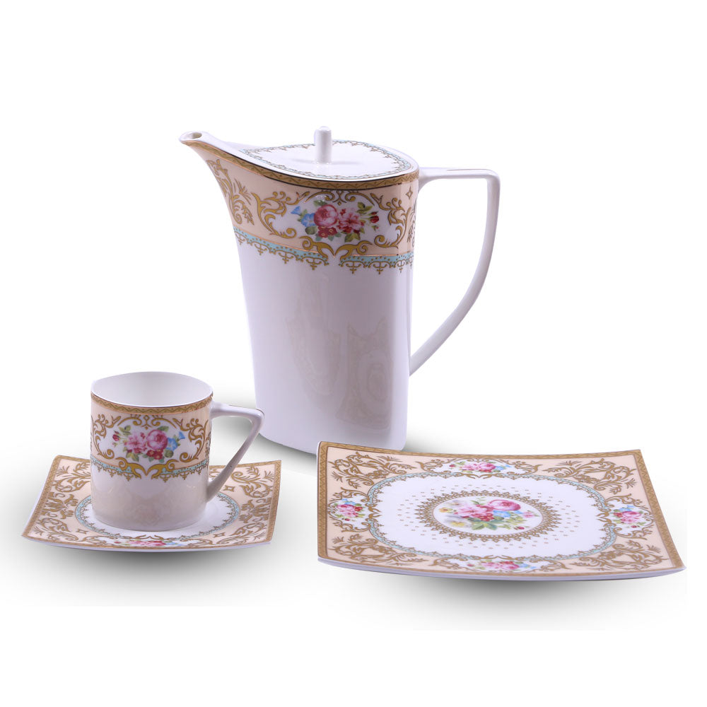 TEA SET BONE CHINA 24PC 2001KI