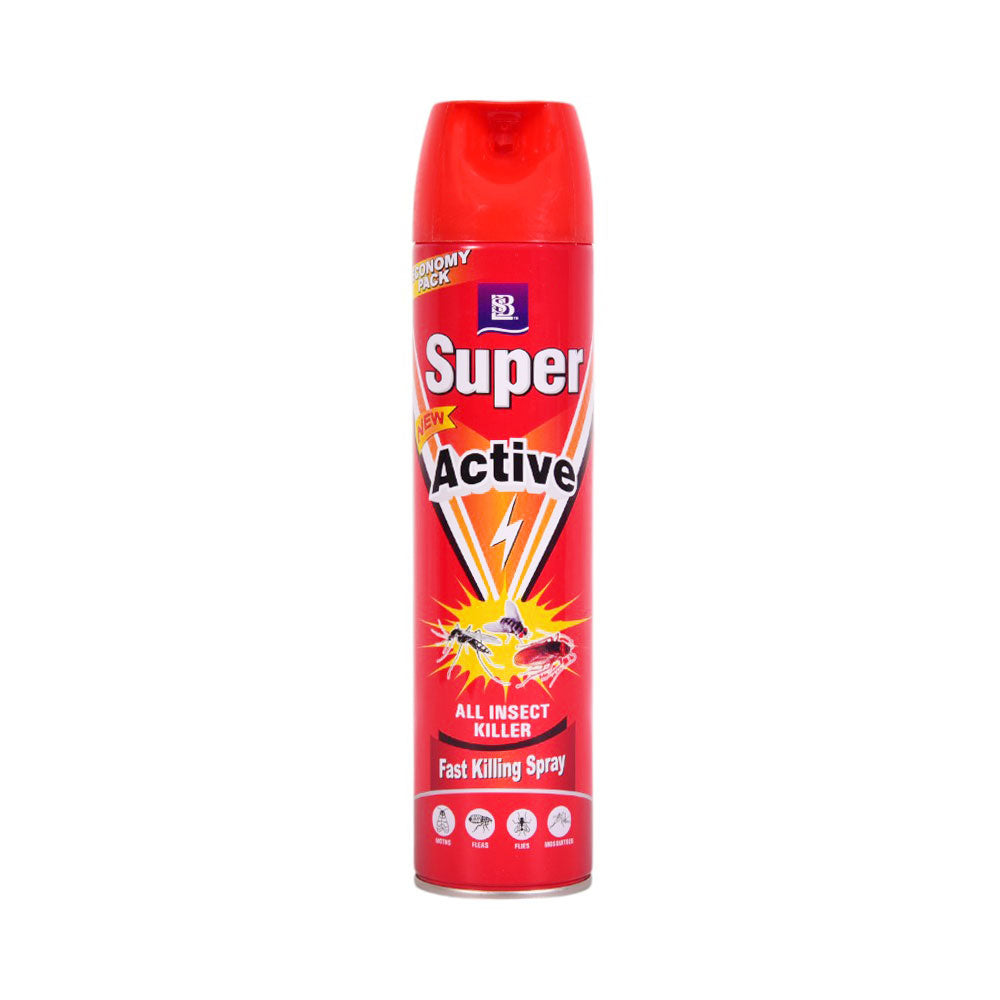 SUPER ACTIVE POWER INSECT KILLER ALL SPRAY 600 ML