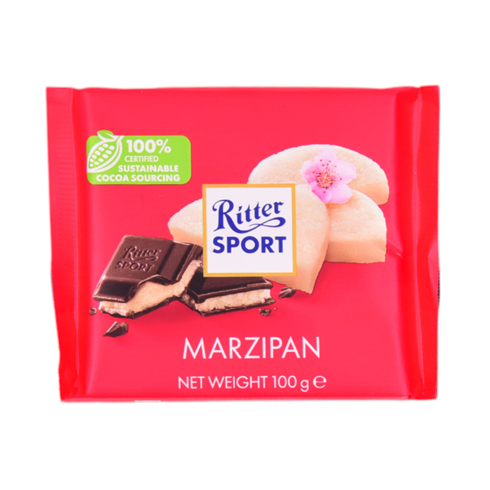 RITTER SPORT CHOCOLATE MARZIPAN 100 GM