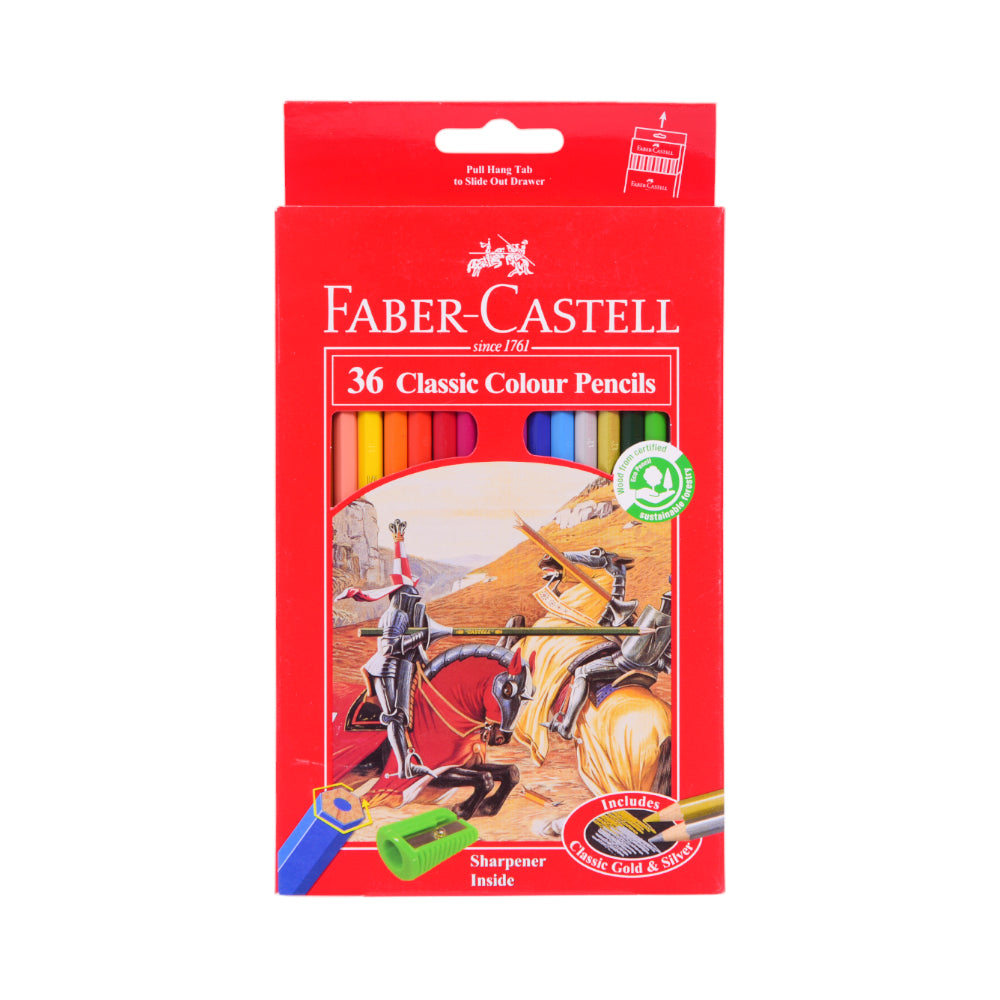 FABER CASTELL CLASSIC 36 COLOR PENCIL