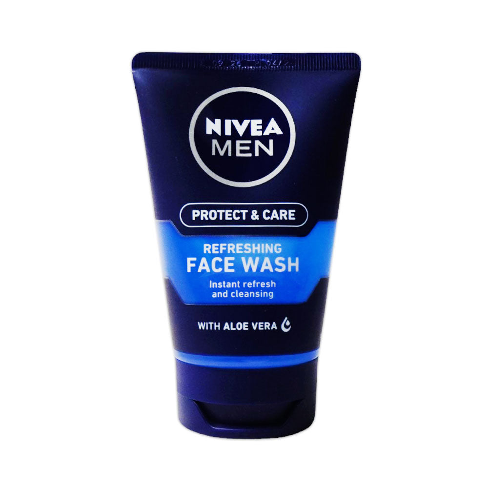 NIVEA MEN FACE WASH PROTECT & CARE WITH ALOE VERA 100 ML