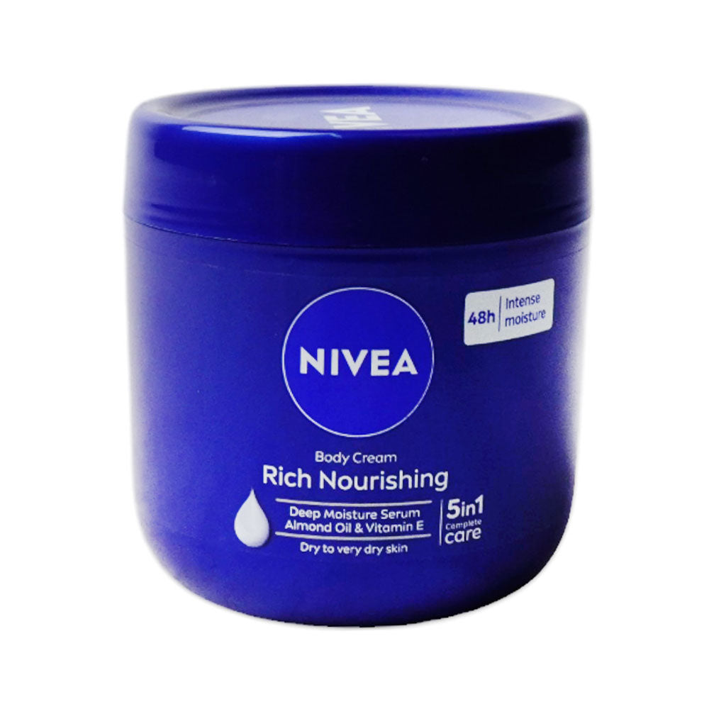 NIVEA BODY CREAM RICH NOURISHING ALMOND OIL 400 ML