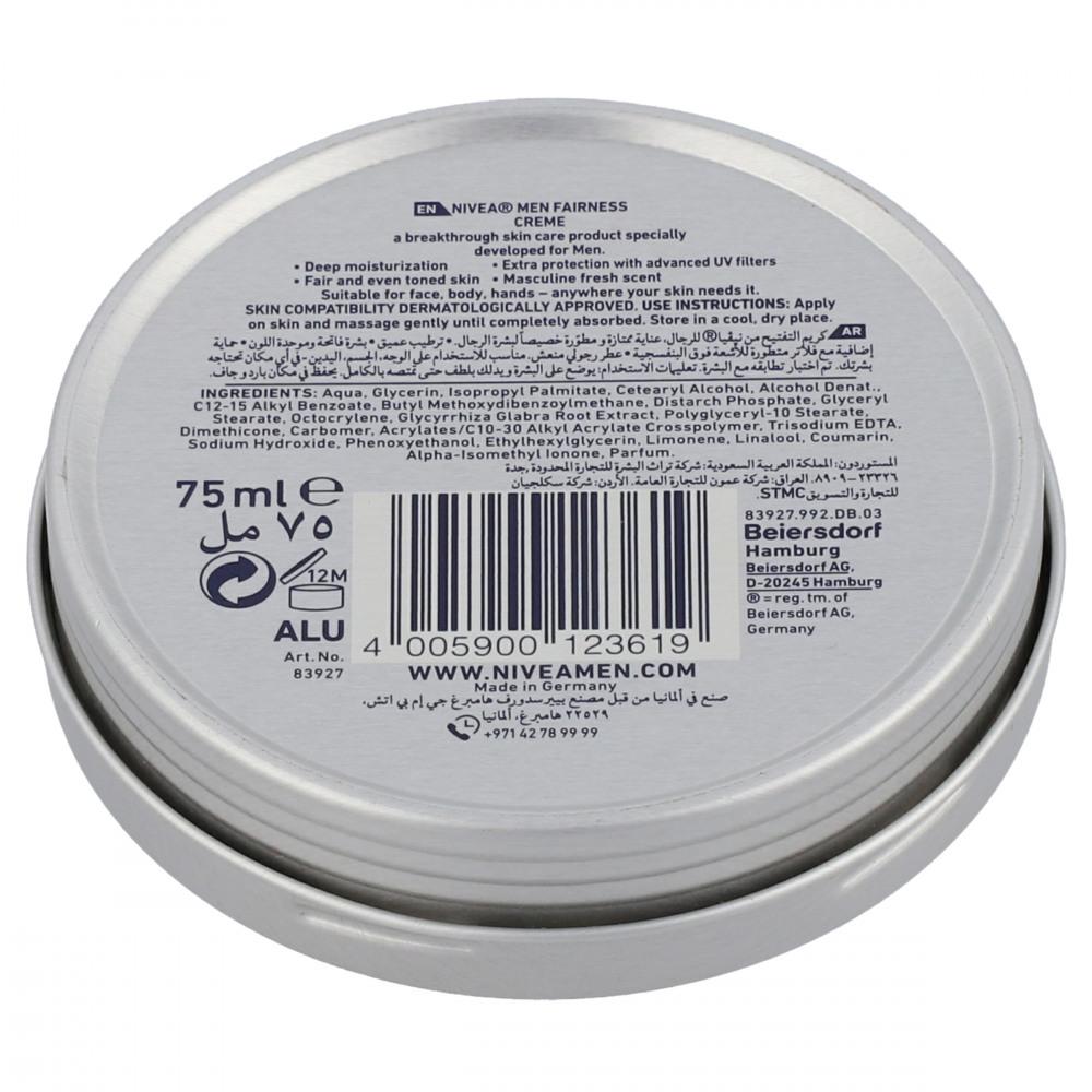 NIVEA MEN FAIRNESS CREAM TIN 75ML