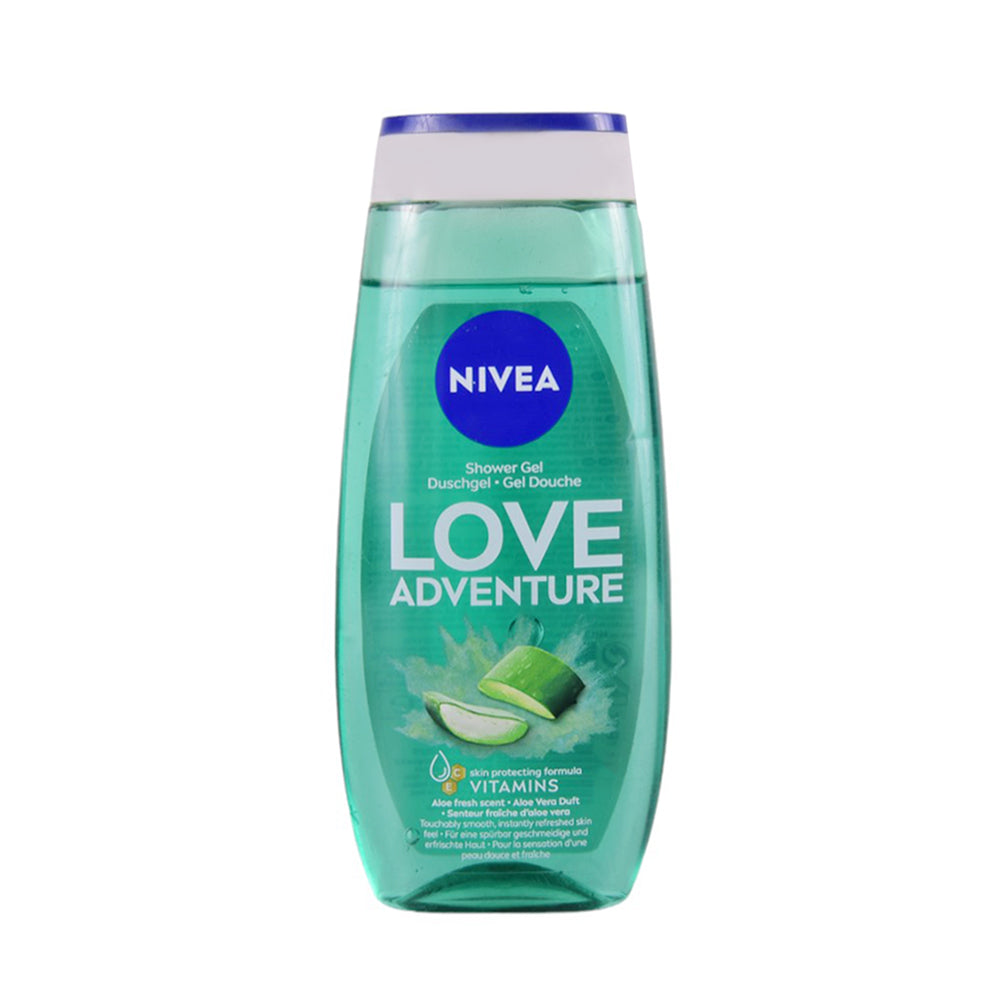 NIVEA MEN SHOWER GEL LOVE ADVENTURE ALOE 250 ML