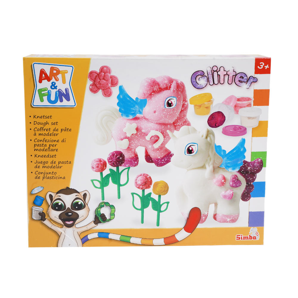6326016 SIMBA ART & FUN GLITTER DOUGH SET D