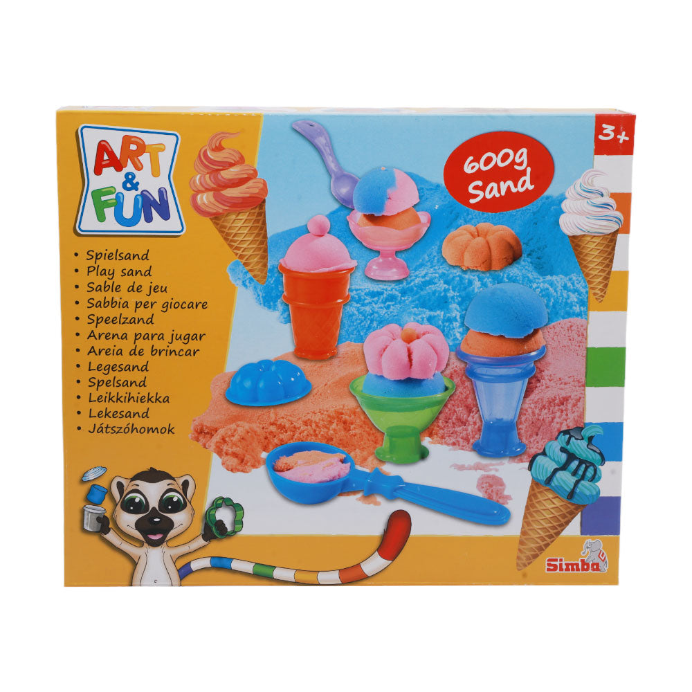 106344623 SIMBA ART & FUN PLAY SAND 600G
